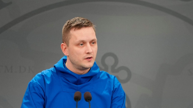 Le Premier ministre du Groenland Jens-Frederik Nielsen