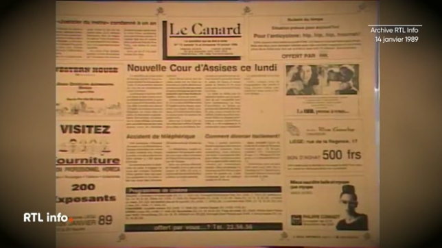 Notre archive du jour nous emmène à Liège en 1989 pour la naissance d'un journal qui était imprimé sur des sets de table.