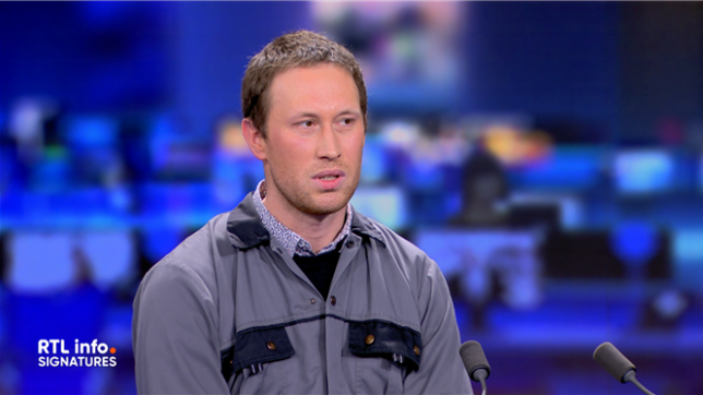 L'agriculteur qui a deversé des patates sur la Grand-Place de Bruxelles veut prévenir les consommateurs : Se rendre compte de ce qu'il mange