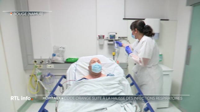 Les infections respiratoires ont atteint un niveau élevé. Le niveau d'alerte passe en code orange, soit le 3e niveau sur 4. Les infections progressent rapidement et exercent une pression sur les hôpitaux et le système de santé. Le port d'un masque est recommandé en certaines circonstances.