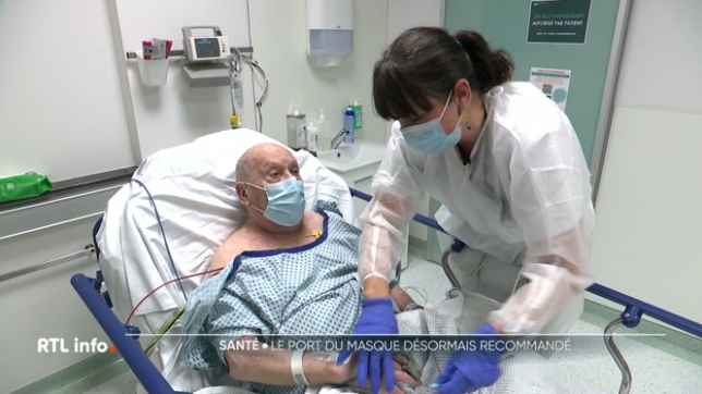 Les infections respiratoires ont atteint un niveau élevé. Le niveau d'alerte passe en code orange, soit le 3e niveau sur 4. Les infections progressent rapidement et exercent une pression sur les hôpitaux et le système de santé. Le port d'un masque est recommandé en certaines circonstances.