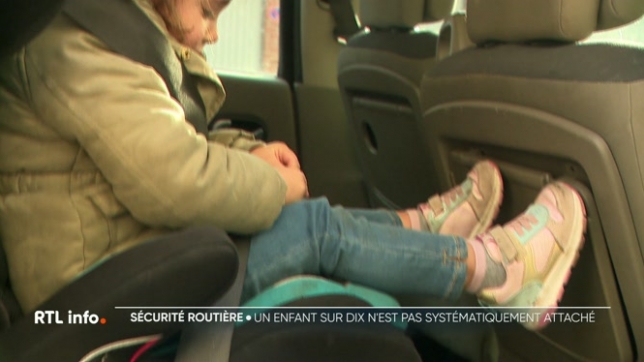 Une nouvelle enquête, réalisée par l'agence wallonne pour la sécurité routière, révèle que près d'un enfant sur 10 n'est pas attaché de manière systématique en voiture. Et pas toujours correctement, ce qui peut avoir des conséquences importantes en cas d'accident. Voici donc un rappel des règles.