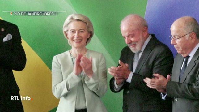 Ursula von der Leyen, en tournée en Amérique du Sud, assistera cet après-midi à la signature du traité de libre-échange entre l'Union Européenne et les pays du Mercosur. Cette signature au Paraguay n'est qu'une étape, et le Parlement européen devra l'approuver.