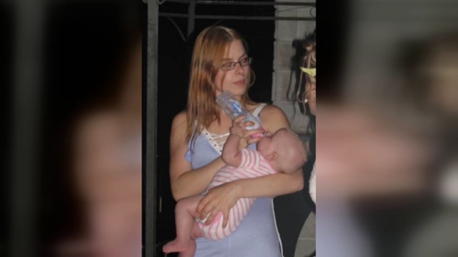 Alicia Allemeersch avec sa fille, Jenna, peu avant sa disparition