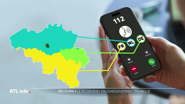 Dès le 19/1, un choix de langue va s'imposer dans les appels au 112, en province de Namur et de Limbourg. Il s'agit d'un test d'un à 3mois, qui sera élargi en cas de succès.
