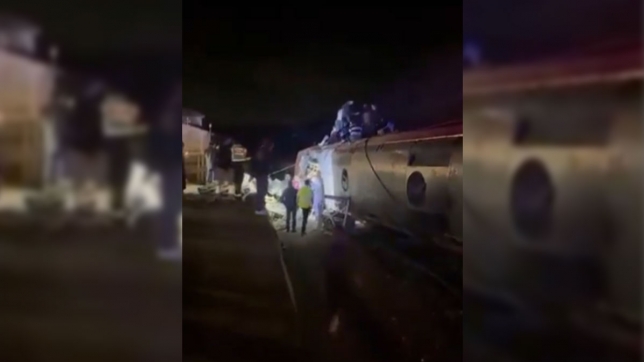 Des images de l’accident circulent sur les réseaux sociaux.