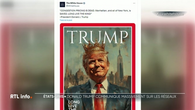 Arrivé à la Maison Blanche le 20 janvier 2025, Donald Trump a bouleversé le monde mais aussi la communication politique en mélangeant les faits et les fake news. Le président américain sature l'espace médiatique. Une stratégie rendue plus efficace grâce aux outils de l'intelligence artificielle.