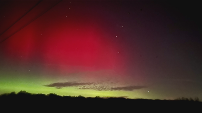 Les noctambules ont pu observer un spectacle peu fréquent sous nos latitudes, dans la nuit de lundi à mardi : des aurores boréales ont parsemé le ciel belge, poussant les plus réveillés à publier des photos du phénomène magnétique, drapé de vert et de rose.
