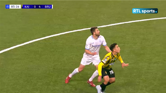 Ligue des Champions : Romeo Vermant fait 0-3 contre le Kairat Almaty