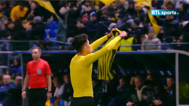 Ligue des Champions : ce joueur du Kairat célèbre comme Messi... mais perd 1-4 contre Bruges