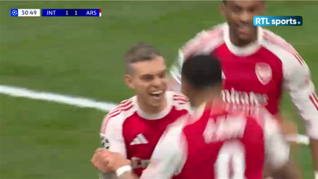 Ligue des Champions : le bel assist de Trossard contre l'Inter Milan