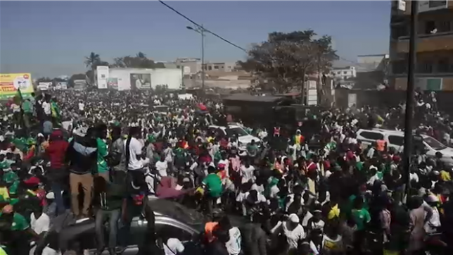 Des milliers de supporters survoltés accueillent les Sénégalais après leur victoire à la CAN