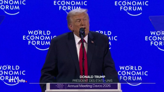 Lors du Forum économique mondial, le discours de Donald Trump était très attendu. Le président américain réitère ses ambitions par rapport au Groenland. Il précise toutefois qu'il n'utilisera pas la force mais réclame des négociations immédiates.