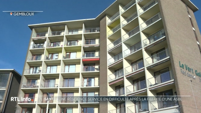 Cette mauvaise surprise à Gembloux pour des dizaines d’occupants d'une résidence pour seniors. L'asbl qui gère, pour ces habitants, certains services, comme celui des repas ou des soins, devrait être déclarée en faillite cette semaine. Résultat : chacun va devoir se débrouiller.