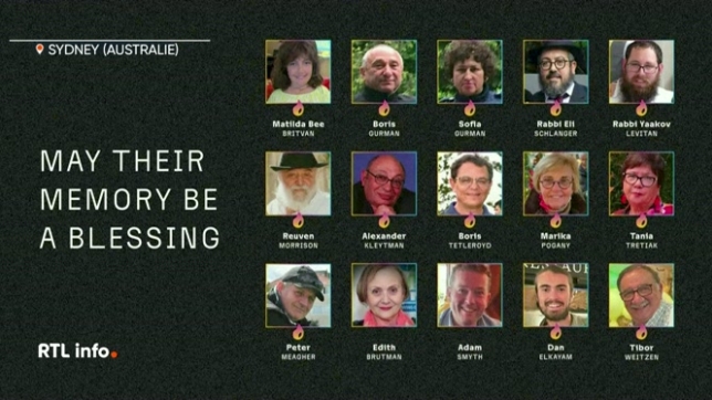 L'Australie a observé une journée de deuil national, hier, avec notamment une minute de silence en hommage aux victimes de la plage de Bondaï. Une veillée a également été organisée sur les lieux du drame.