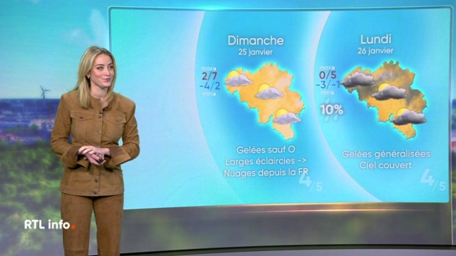 Emilie Dupuis donne ses prévisions météo de ce vendredi et du week-end à venir.