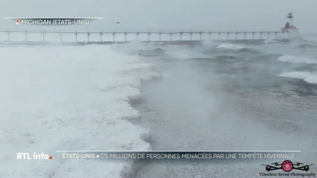 Aux Etats-Unis, la tempête hivernale Fern, d'une ampleur exceptionnelle, balaie en ce moment le nord du pays. Dans les grandes plaines du Nord, le froid ressenti plonge jusqu'à -46 degrés. Cet épisode neigeux et glacial devrait toucher 175 millions d'Américains dans le centre et le nord des USA.