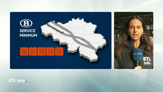 Le trafic des trains sera perturbé à partir de demain. Cinq syndicats du rail se sont rassemblés pour faire la grève, du 26 au 30 janvier. Les représentants des cheminots dénoncent la détérioration du service public et s'opposent à l'avant-projet de réforme du rail. Un service minimum sera assuré.