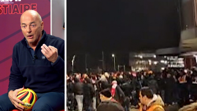 Marc Delire dans le Vestiaire.