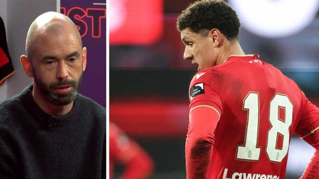 Steven Defour dans le Vestiaire.