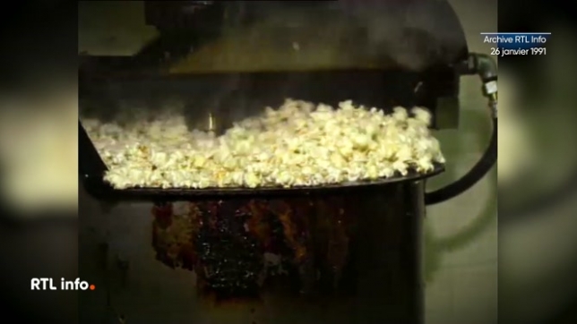 En janvier 1991, le pop-corn débarquait en Europe ! Un Namurois avait eu l'idée de créer des machines à pop-corn qui s'exportaient jusqu'en URSS. Découverte.