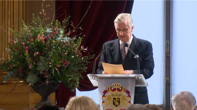 Discours annuel du roi Philippe face aux autorités belges