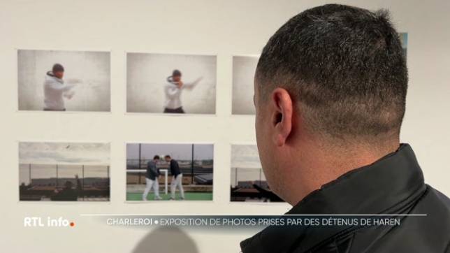 Une dizaine de détenus de la prison de Haren exposent les photos qu'ils ont réalisées dans le cadre de leur formation à la photographie. Un projet porté par REINSERT et le fonds social européen. Dernièrement, lors d'une permission, ils ont pu visiter leur exposition.