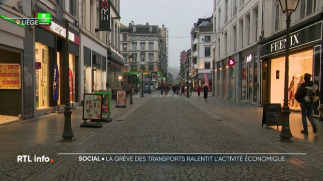 Ce qui est sûr, c'est que cette grève a clairement un impact économique au sein des entreprises, obligées de s'organiser, mais aussi pour les indépendants. De nombreux commerçants parlent, aujourd'hui, d'un manque à gagner très important.