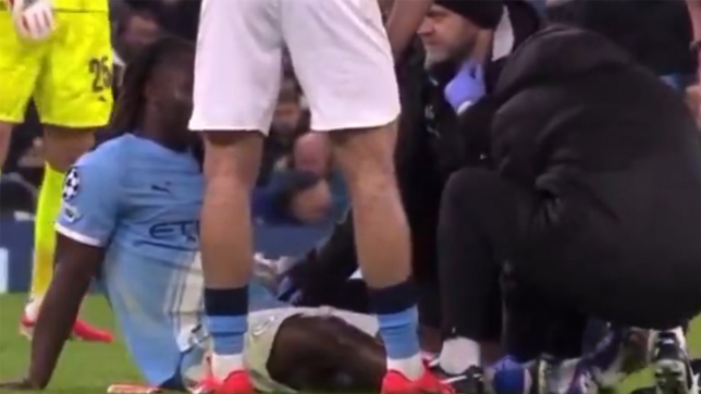 Jérémy Doku s’est blessé.