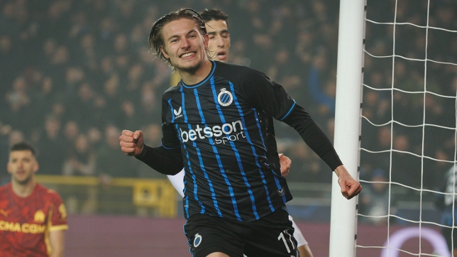 Romeo Vermant, buteur ce soir.