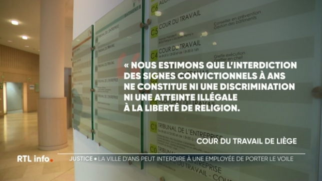La Ville d'Ans, en région liégeoise, est désormais autorisée à interdire le port du voile à ses employés communaux, une décision de la Cour du travail qui relance le débat sur la neutralité dans les services publics et pourrait faire jurisprudence.