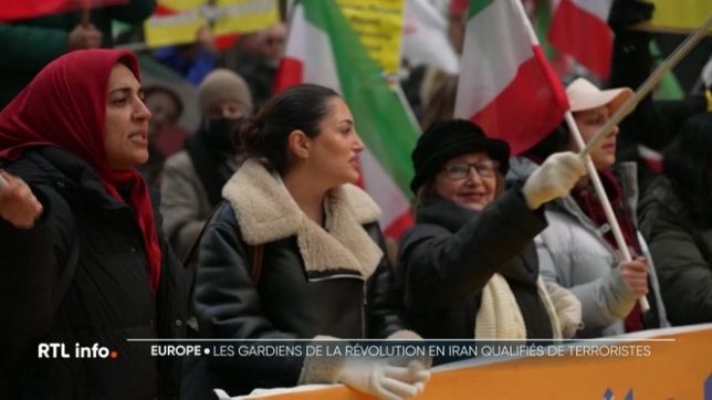 L'Union européenne a placé jeudi le corps des Gardiens de la révolution islamique sur sa liste des organisations terroristes, en raison de la répression meurtrière des manifestations contre le régime des mollahs en Iran.