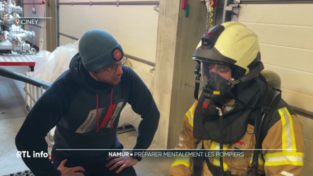 L'entraînement physique des pompiers en province de Namur s'accompagne désormais d'une préparation mentale. Ce module leur apprend à mieux gérer leurs émotions et le stress, lors d'interventions extrêmes.