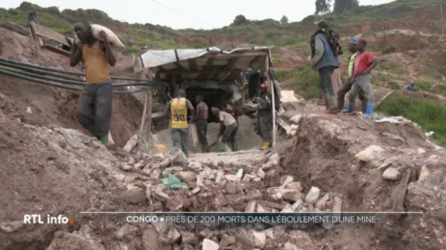 Près de 200 personnes ont perdu la vie dans l'effondrement d'un site minier, situé à Rubaya. Des dizaines de mineurs seraient toujours piégés sous la terre.