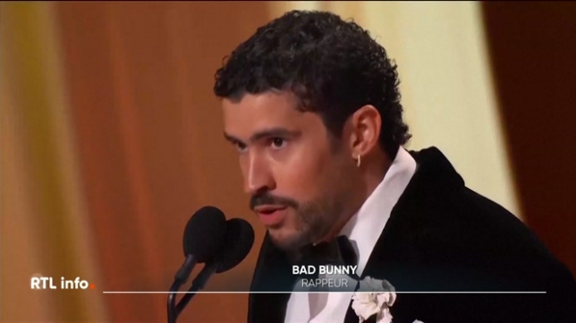 Plusieurs stars récompensées comme Bad Bunny ou Billie Eilish ont pris position contre la politique anti-immigration du président Donald Trump et les méthodes de l'ICE, lors de la 68e cérémonie des Grammy Awards à Los Angeles. Extrait de la déclaration de Bad Bunny, chanteur porto-ricain.