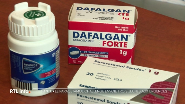 3 jeunes ont été admis à l'hôpital Epicura de Hornu pour une surconsommation de paracétamol. Il existe d'ailleurs des challenges sur le réseau social TikTok axés sur l'absorption de ce médicament. Les médecins rappellent que c'est très dangereux, même avec un produit d'apparence assez banal.