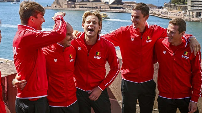 Les Belges sont chauds avant leur match en Bulgarie.