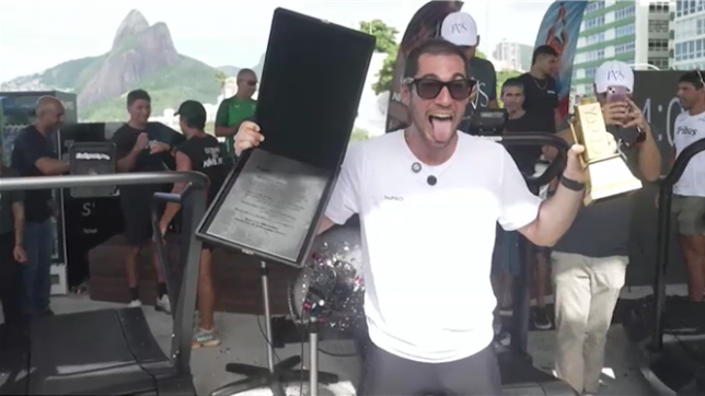 Il a beau avouer qu’il n’y a « rien de plus ennuyeux » qu’un tapis de course, le Brésilien Pepe Fiamoncini a parcouru 188 km sur cet appareil en 24 heures, battant jeudi un record du monde insolite.