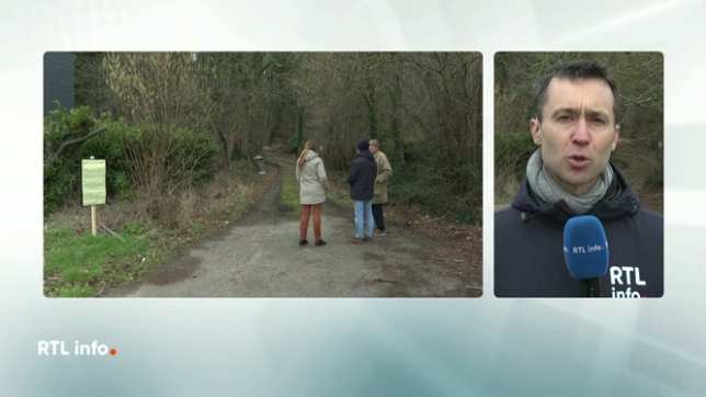 La demande de permis porte sur la construction de trois tours de sept étages, comprenant chacune 27 logements, sur une parcelle boisée de 2,8 hectares. Les bâtiments domineront la vallée. Certains riverains craignent une perte d'intimité. Le point sur place avec Sébastien Prophète.