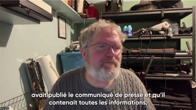 Mon plus jeune enfant vient tout juste de sortir du lycée. Donc, c'était à ça. Ma fille aînée travaille à 300 mètres de l'école. Encore une fois, il s’en est fallu de peu, ils sont ici par la grâce de Dieu, déclare Trent Ernst, qui a été professeur remplaçant dans l'établissement.