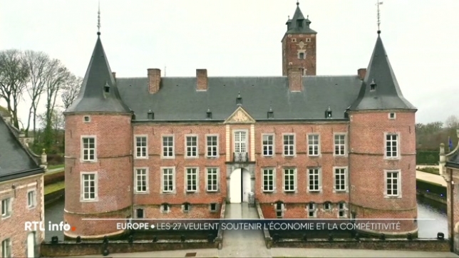 Les dirigeants des 27 pays européens sont en sommet dans le Limbourg, au château de Bilzen. Une retraite avec un objectif vaste mais urgent : définir des axes pour que les entreprises européennes ne se fassent pas noyer par la concurrence internationale.