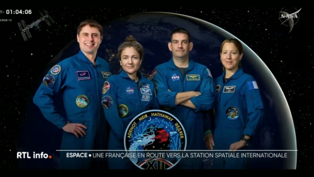 La fusée SpaceX a parfaitement décollé hier avec à son bord un nouvel équipage en route vers la Station spatiale internationale, composé de deux Américains, d'un Russe et d'une Française, une première depuis vingt-cinq ans.