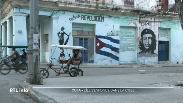 Depuis janvier, les coupures d'électricité paralysent l'île. L'arrêt des livraisons de pétrole du Venezuela, sous sanctions américaines, a mis à genoux un système déjà fragilisé. Résultat : des nuits dans courant, des journées sans carburant et des habitants qui luttent pour manger.