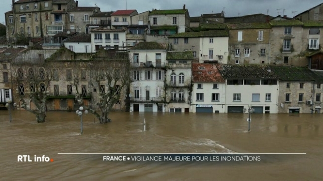 En France, le Sud-Ouest est en proie à de très importantes inondations qui pourraient encore s'aggraver dans les prochains jours. La Gironde et le Lot-et-Garonne sont en vigilance rouge aux crues.