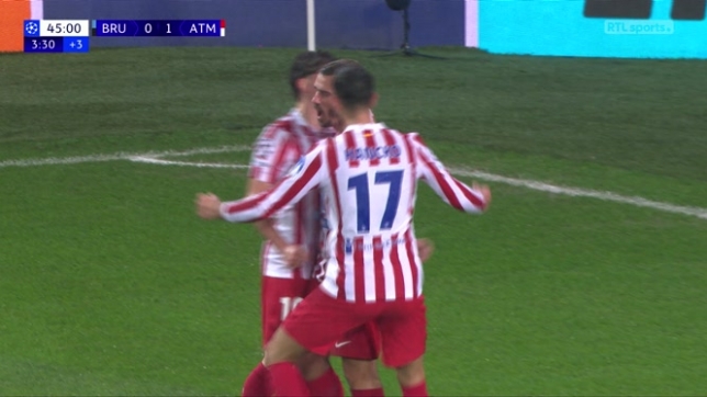 Ligue des Champions : Lookman fait 0-2 pour l'Atlético contre Bruges