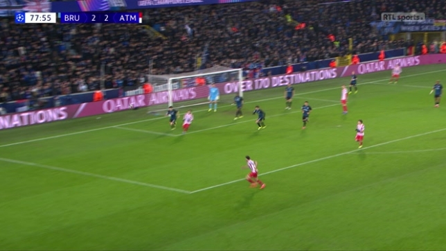 Ligue des Champions : l'autobut d'Ordonez contre l'Atlético de Madrid