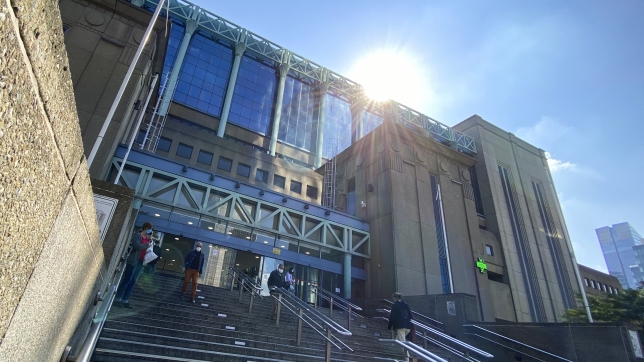 La gare du Nord à Bruxelles.