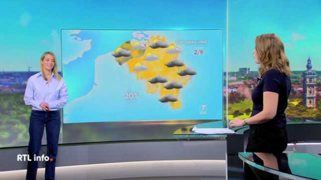 Emilie Dupuis donne ses prévisions météorologique pour la fin de semaine et le week-end.