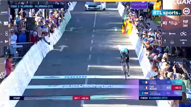 Tour d'Algarve : Filippo Ganna s'impose de justesse au chrono, Ayuso reste leader