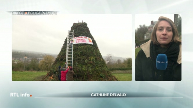 Les Namurois se préparent à célébrer la fin de l'hiver et l'arrivée du printemps. Comme chaque année, ce moment est fêté autour d'un grand feu allumé sur les hauteurs de Bouge, mais aussi dans 6 autres villages de la région.